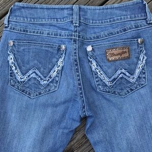 Wrangler Premium Patch Bootcut Jeans
